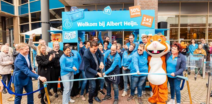 Albert Heijn Jan Linders Mierlo-Hout feestelijk geopend