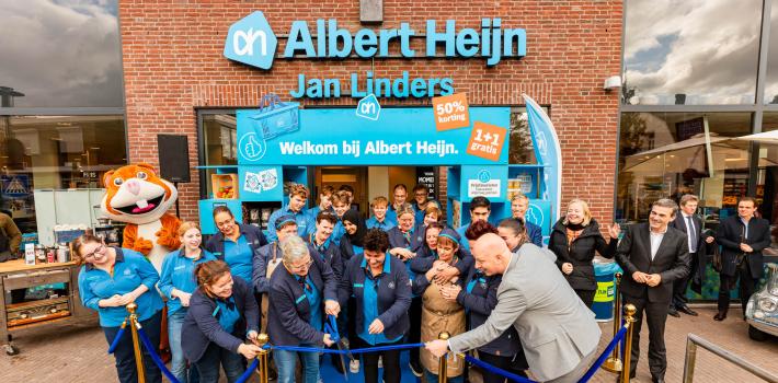 Albert Heijn Jan Linders Grubbenvorst feestelijk geopend