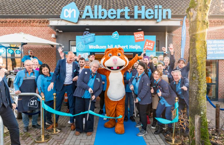 Albert Heijn Jan Linders Beek en Donk feestelijk geopend