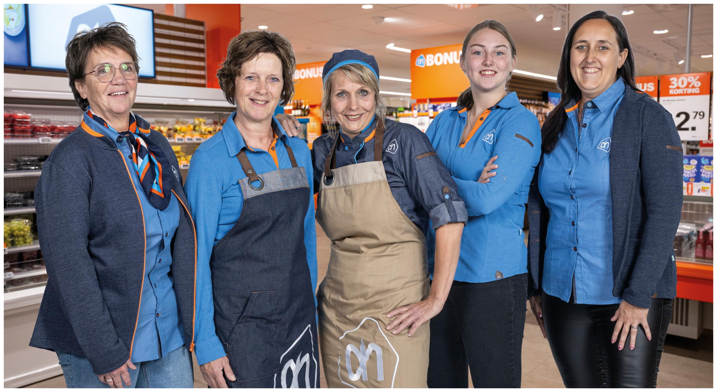 Winkelteam Wanroij. Foto - Albert Heijn Jan Linders, Dirk Brand.jpg