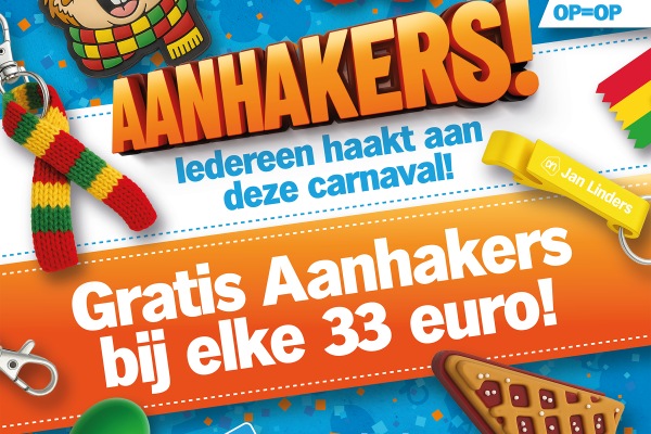 Deze carnaval haak je aan bij AH Jan Linders!