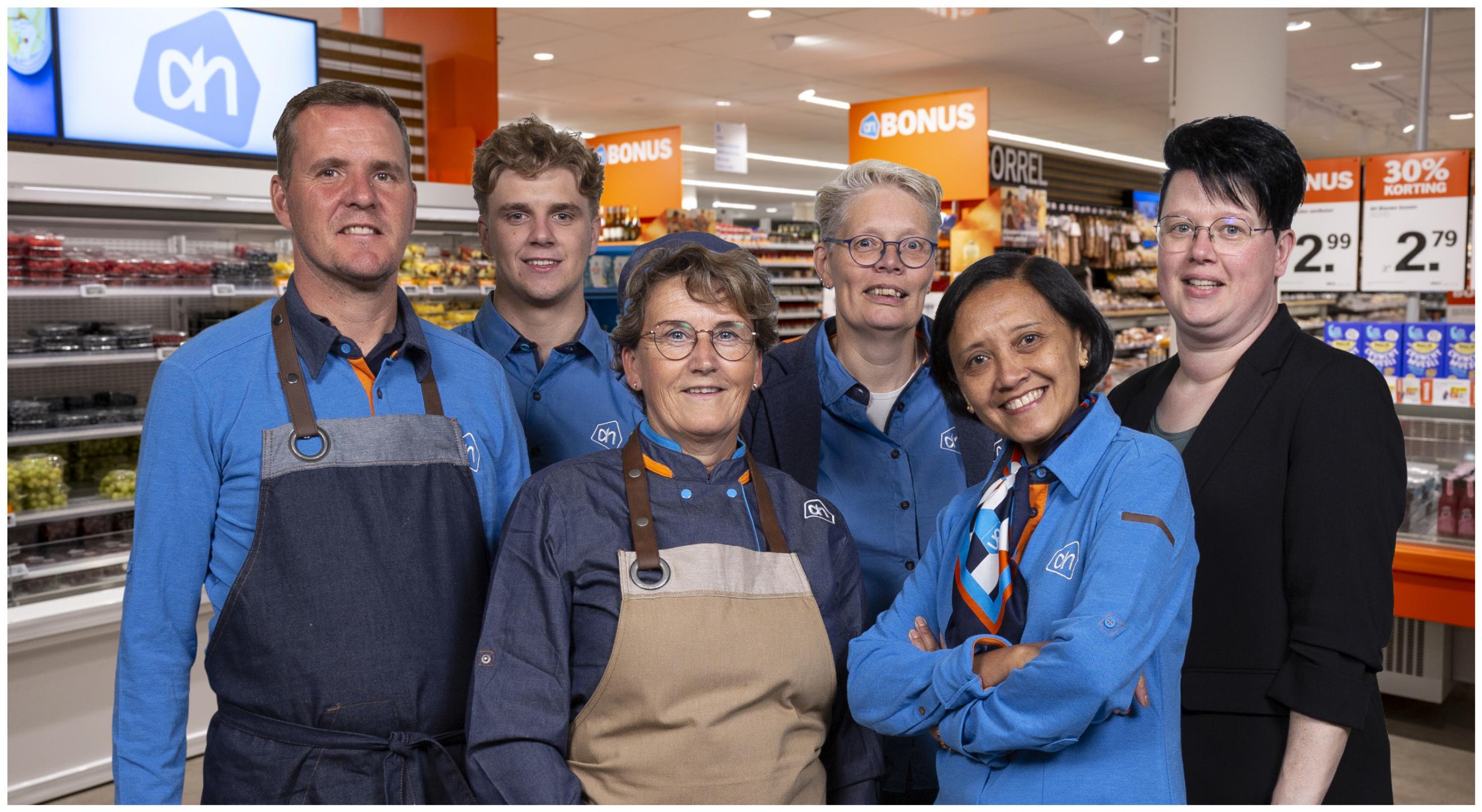 Winkelteam Drunen. Foto - Albert Heijn Jan Linders, Andries van der Ree.jpg